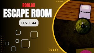 Roblox Escape Room  LEVEL 44 MORSE CODE [upl. by Cr]