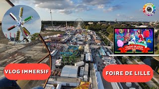 Vlog à la foire de Lille  France Septembre 2022 [upl. by Milicent]