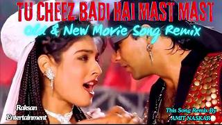 tu cheez bari hy mast mast song  mohra movie song remix  new remix song 2024  adityamusic [upl. by Inaliel]