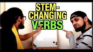 STEMCHANGING VERBS in SPANISH  EASY [upl. by Bunde]