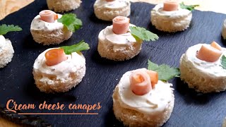 Delicious Cream Cheese Canapes [upl. by Giffy894]