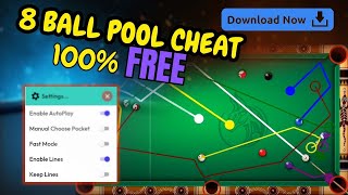 8 Ball Pool Cheats 🔥 Guide Line Aim Tool 100 Safe 🛡️ [upl. by Riplex]