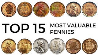 Top 15 Most Valuable Pennies [upl. by Solegna]