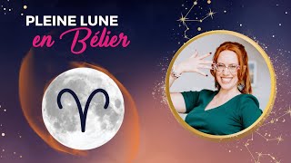 🌕♈🔥 Pleine Lune en Bélier du 29 septembre 2023 [upl. by Ahtelat]