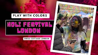 Holi in London  london Holi Festival 2024 [upl. by Drofwarc]