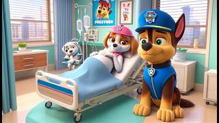 Paw Patrol Ultimate Rescue  Paw Patrol Got Sick Please Get Well Soon Very Sad Story  Rainbow 3 [upl. by Enier]