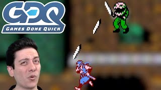 Crazy Ninja Gaiden Race at SGDQ 2013 [upl. by Carlile]