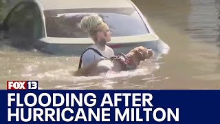 Hurricane Milton Flooded apartments in Clearwater FL [upl. by Anselme]