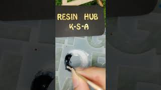 Resin keychain [upl. by Velvet]