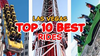 Top 10 rides at Las Vegas  Nevada USA  2022 [upl. by Dilisio]