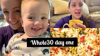 Whole 30 day one  recipe ideas  eat in a day [upl. by Bittencourt344]