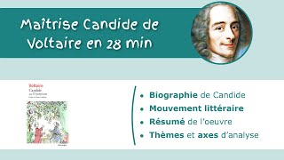 Candide ou lOptimisme de Voltaire en 28min  pour cartonner à lORAL  🎓 [upl. by Ahseram]