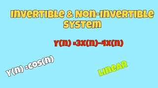 Invertible and NonInvertible [upl. by Enailuj492]