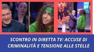 ESPLOSIVO SCONTRO IN DIRETTA TV ACCUSE DI CRIMINALITÀ E TENSIONE ALLE STELLE [upl. by Fabyola]