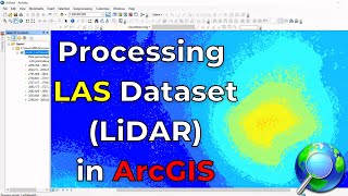 LiDAR Data Processing in ArcGIS LAS Dataset [upl. by Zipporah]