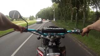 Derbi DRD Pack Barikit 85cc Go Pro Hero 3 [upl. by Tarrsus]