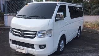 2017 Foton View Transvan CS2 28L 15 Seater Diesel Turbo FULL REVIEW [upl. by Dnallor]