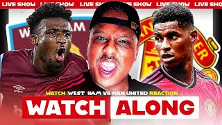 WE MUST 🫵🏾  WEST HAM VS MAN UTD LIVE PREMIER LEAGUE WATCH ALONG WITH SAEED TV [upl. by Terraj755]