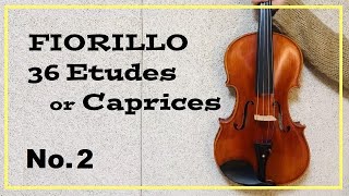 Etude ChallengeFIORILLO 36 Etudes or Caprices No2 [upl. by Aniras81]