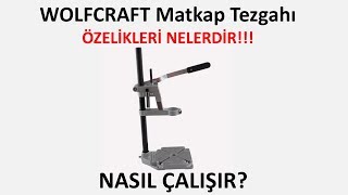 Wolfcraft Sütunlu Matkap Tezgahı [upl. by Miko]