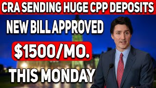 CPP Increase Update  1500 Deposits Will Sent BY CRA To All Low Income Seniors Over 60 [upl. by Alleiram524]