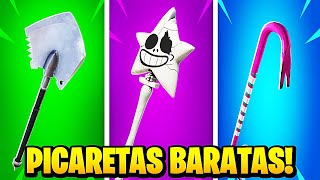 15 MELHORES PICARETAS DE 500 VBUCKS DO FORTNITE PICARETAS BARATAS [upl. by Ilenay]