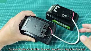 Greenworks Battery Not Charging  Flashing Red Light How To Fix [upl. by Erdnoed]