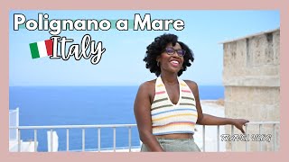 We Ate Dinner In An Italian Cave Polignano A Mare Travel Vlog Grotta Palazzese Dinner Experience [upl. by Nosyaj]