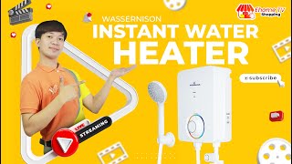 Wassernison Instant Water Heater  EHome TV Shopping [upl. by Ahsinot]