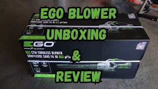 New EGO Blower Unboxing amp Review  My equipment for 2024 landscaping season [upl. by Ragucci272]