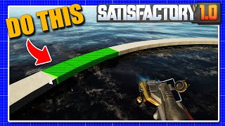 Beginners Guide To Making Blueprints in Satisfactory 10 [upl. by Harts]