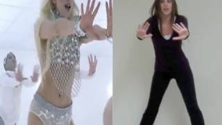 Lady Gaga Bad Romance Dance Tutorial [upl. by Dadinirt959]