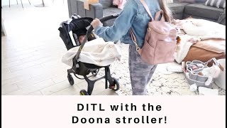 Doona Stroller DITL  How We Use The Doona Stroller  Is The Doona Stroller Worth Buying [upl. by Edijabab420]