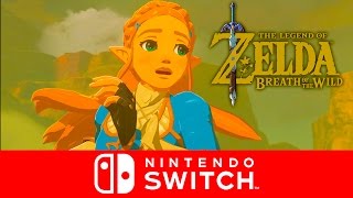 The Legend of Zelda Breath of the Wild  OFFICIAL English Release Date Trailer [upl. by Alemak]