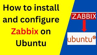 How to install and configure Zabbix 6 on Ubuntu 2004 2204  Updated 2024  Linux monitoring tools [upl. by Nimocks]