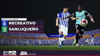 Recreativo de Huelva vs Atlético Sanluqueño  Primera Federación [upl. by Llyrrad]