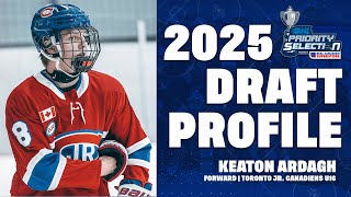 2025 OHLDraft Prospect Profile Keaton Ardagh Toronto Jr Canadiens [upl. by Janine]