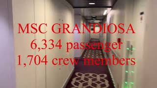 MSC GRANDIOSA CRUISE Ep1 Marseille France 🇫🇷 [upl. by Drofwarc]