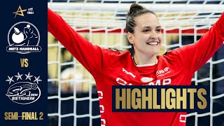 HISTORY MADE 😍😵‍💫  Metz Handball vs SG BBM Bietigheim  Semifinal  EHF Final4 2024 [upl. by Aisined]