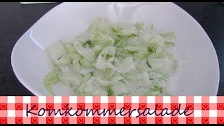 Komkommersalade  Recept  Koken met Marielle [upl. by Adekahs]