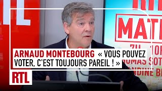 Arnaud Montebourg  quotVous pouvez voter cest toujours pareil quot ancien ministre de léconomie [upl. by Zielsdorf236]