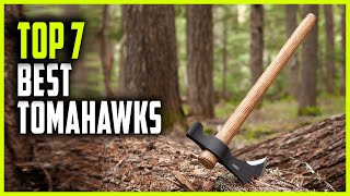 Best Tomahawks 2024  Top 7 Tactical Tomahawks [upl. by Bayard808]