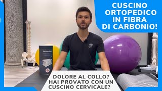 DOLORE AL COLLO  Cuscino ortopedico in fibra di carbonio  Pharmaflex Cervical [upl. by Akitnahs]