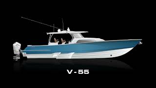 The New Valhalla V55 From Viking Yachts [upl. by Nerfe]