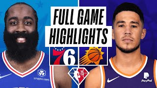 76ERS at SUNS  FULL GAME HIGHLIGHTS  March 27 2022 [upl. by Amikay]