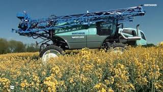 BERTHOUD RAPTOR HYDRAULIC GROUND CLEARANCE  Selfpropelled sprayer  EN [upl. by Lawler]