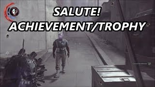 Dishonored Death of the Outsider  Salute AchievementTrophy [upl. by Jule836]