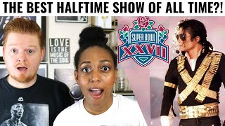 THIS WAS EPIC Michael Jackson Super Bowl halftime show 1993 reaction w Miranda the Moonwalker [upl. by Rugen]