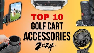 Top 10 Golf Cart Accessories You Didnt Know You Needed [upl. by Dualc]