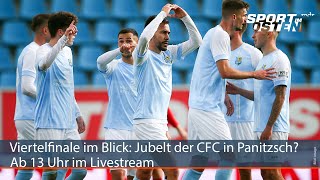 SachsenpokalAchtelfinale SV PanitzschBorsdorf 1920  Chemnitzer FC  Sport im Osten  MDR [upl. by Llejk]